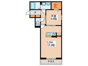 レイクラーヴォの物件間取画像